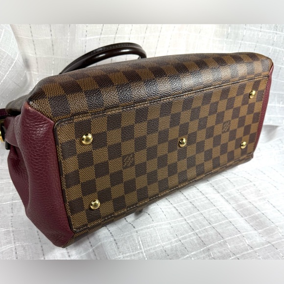 Louis Vuitton Damier Ebene Canvas and Leather Normandy Bag - Picture 15 of 16